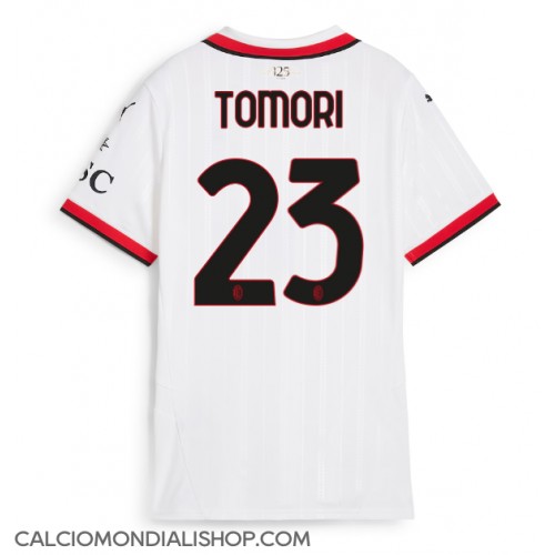 Maglie da calcio AC Milan Fikayo Tomori #23 Seconda Maglia Femminile 2024-25 Manica Corta